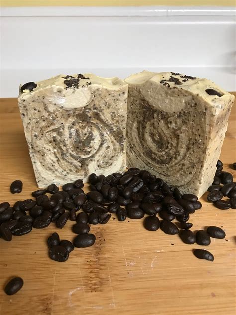 Coffee And Cream Coffee Scrub Soap Cold Process Morning Brew Etsy