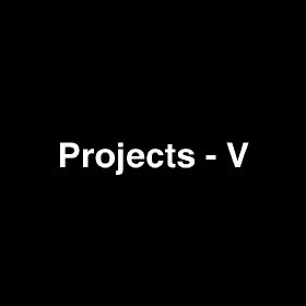 Projects-V · GitHub