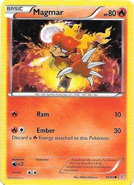 Magmar Furious Fists Bulbapedia The Community Driven Pok Mon