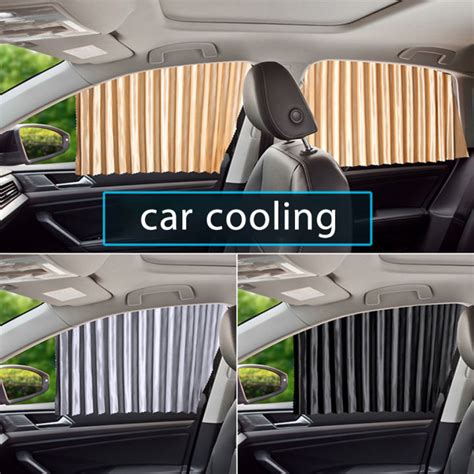 KSL Car Sunshade Curtain Fully Magnetic Adsorption Streches Freely Sun