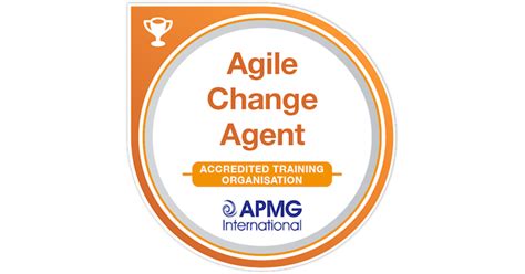 Apmg Accredited Training Organisation Agile Change Agent Credly