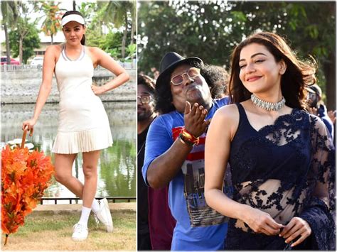 Checkout Kajal Agarwals Glamour Stills From Ghosty Movie Telugu See