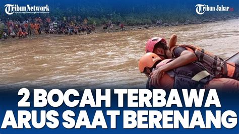 Dua Bocah Perempuan Di Sukabumi Hilang Terbawa Arus Saat Berenang Di