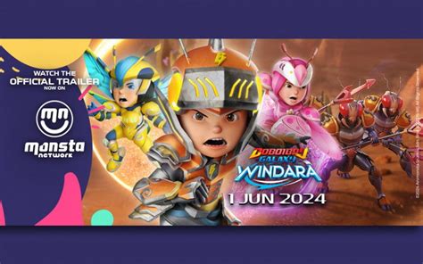 Getaran Filem TV MONSTA Lancar Promosi Boboiboy Galaxy Windara