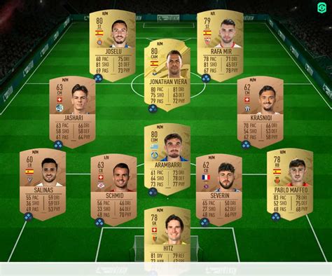 FIFA 23 FGS Challenge 8 SBC Cheapest Solutions FifaUltimateTeam It UK