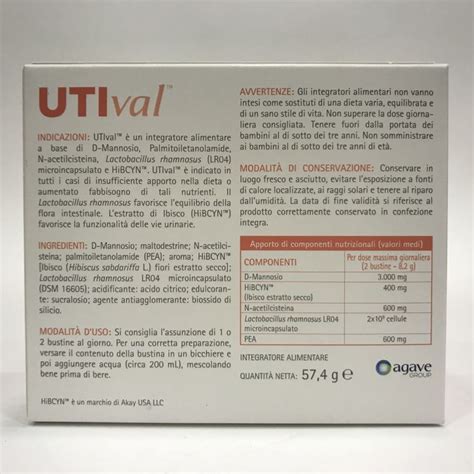 UTIval 14 Bustine Farmacia Di Fiducia