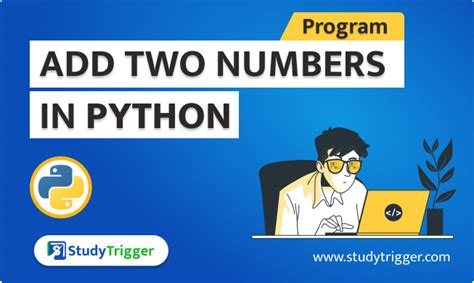 Add Two Numbers In Python Study Trigger