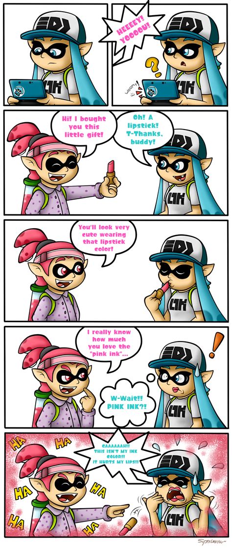 An Inkling And A Lipstick By Superlakitu On Deviantart