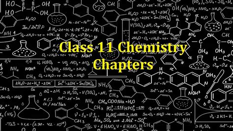 Class 11 Chemistry Chapters With Solutions