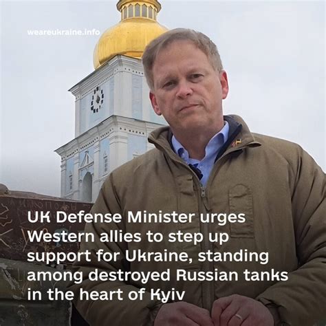 Uk Defense Minister Urges Western Allies To Step Up Support For Ukraine