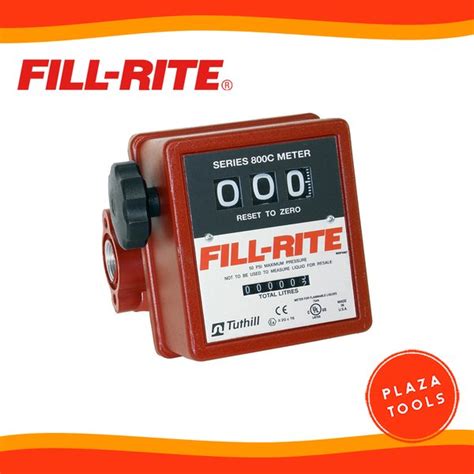 Jual Flowmeter FILL RITE 1 Inch 3 Digit Flow Meter Series 800 C