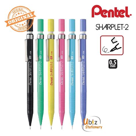 Pentel Sharplet Mechanical Pencil Mm Random Colour Shopee Malaysia