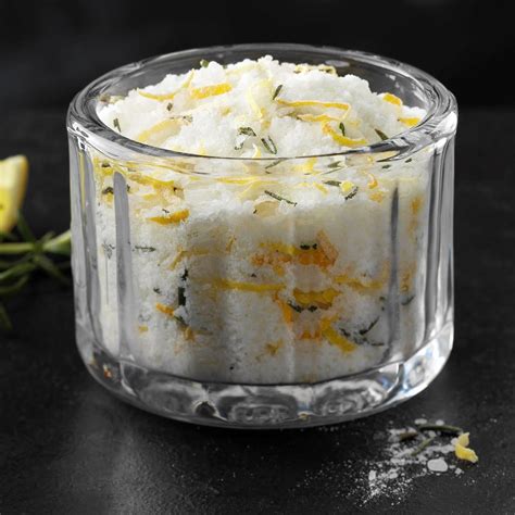 Rosemary Lemon Sea Salt Recipe How To Make It