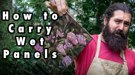 How To Carry Wet Painting Panels Plein Air Tips For Wet Panel Carrier