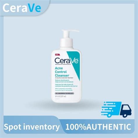 【fast】cerave Acne Control Cleanser With 2 Salicylic Acid Reduces