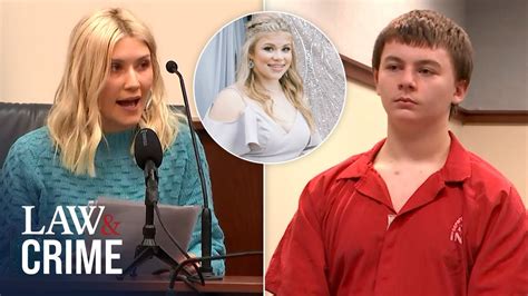 7 Powerful Victim Impact Statements At High Profile Murder Trials Youtube