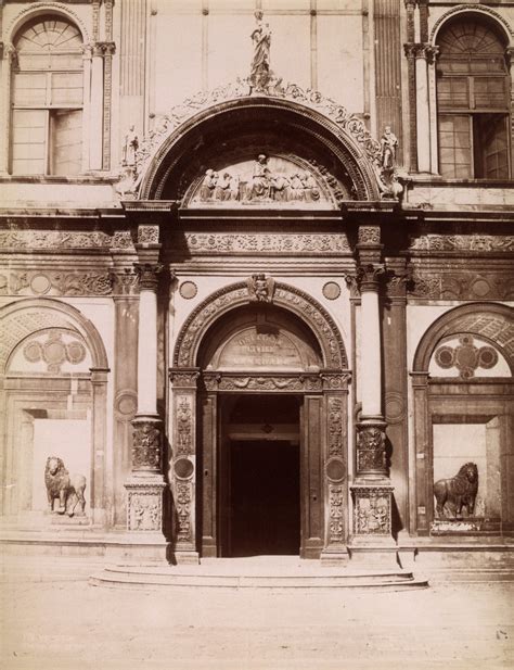 Scuola Grande Di San Marco Venice The Main Portal Riba Pix