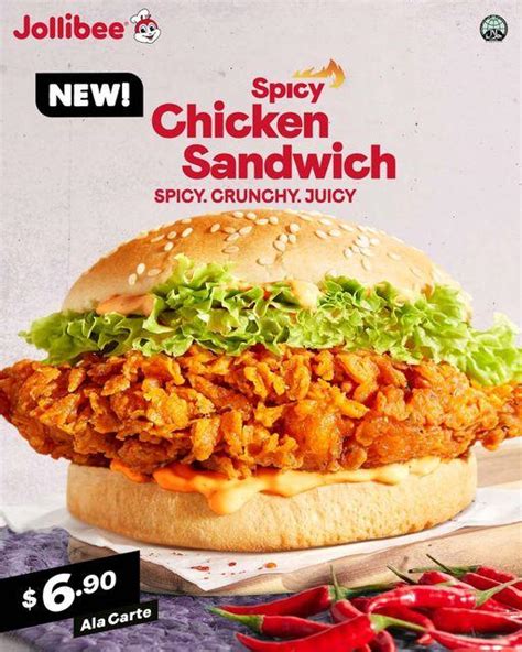 Jollibee Spicy Chicken Sandwich