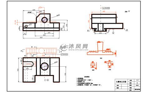 铸造工艺图怎么画铸造工艺图铸造工艺图实例大山谷图库