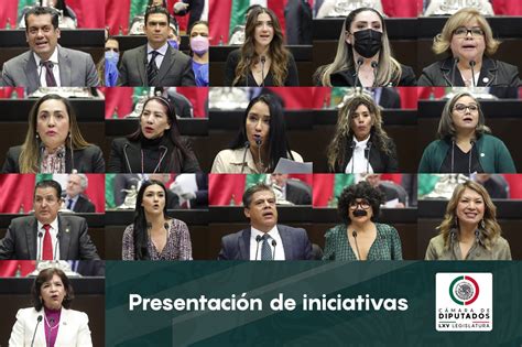 Diputadas Y Diputados De Morena PAN PRI PVEM PT MC Y PRD Presentan