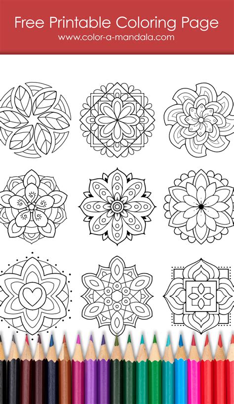 Short on Time? Mini Mandalas to the Rescue!