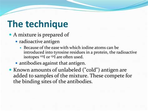 Immunoassay Techniques Ppt