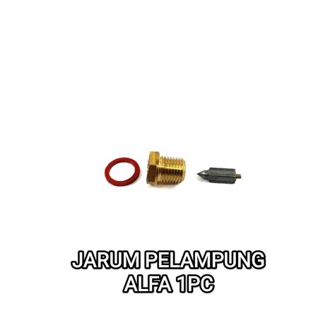 Jarum Pelampung Alfa Ventilator Pentilator Karburator Kalbulator