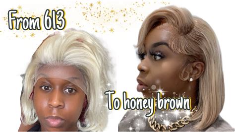 Easy Water Color HONEY BLONDE Tutorial YouTube