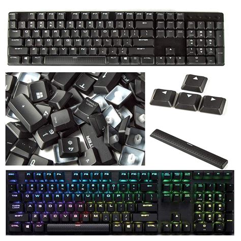 Bqlqbqlq Replacement Keycaps For Corsair K70 Rgb Rapidfire Mechanical