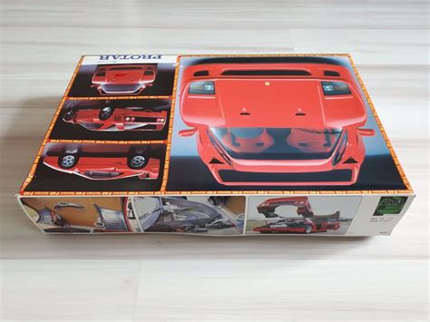 PROTAR FERRARI F40 TURBO Scale 1 12 Kit No 199 T Transparent Edition