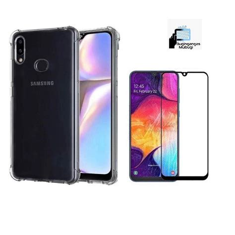 Kit Capa Anti Impacto Samsung Galaxy A10s Película De Vidro 3d