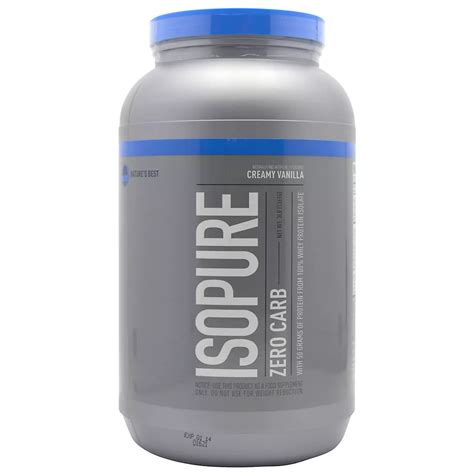 Isopure® Whey Protein Isolate Unflavored Wpi Powder