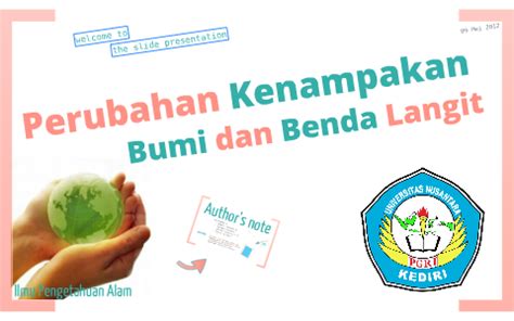 Perubahan Kenampakan Bumi Dan Benda Langit Lakaran