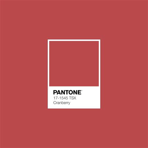 Cranberry By Pantone Luxurydotcom Paleta Pantone Pantone Red