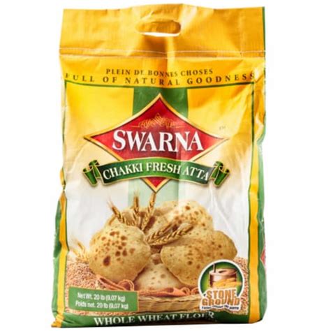 Swarna Chakki Fresh Atta Whole Wheat Flour Pounds Unit Ralphs