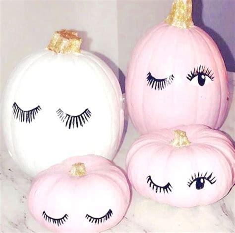 Cute Pink Halloween Pumpkin Decorations