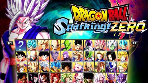 Dragon Ball Sparking Zero Full Character Roster Characters