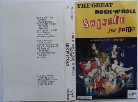 God Save The Sex Pistols The Great Rock N Roll Swindle Single Lp Virgin Records Australian