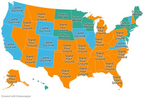 Castle Doctrine States 2024