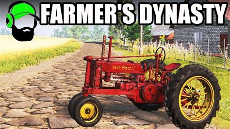 Farmer S Dynasty Gameplay Getting Our First Tractor YouTube