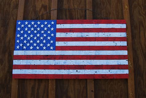 Wilamar Farm: Folk Art American Flag