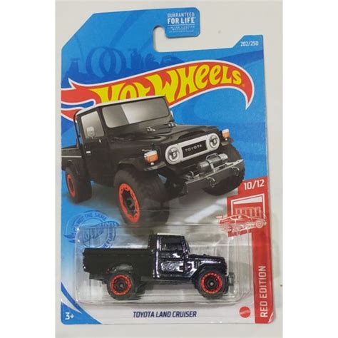HOT WHEELS RED EDITION TOYOTA LAND CRUISER RED EDITION HOT WHEELS TOYOTA Shopee Malaysia