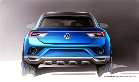 Geneva Volkswagen Teases T Roc Concept All Car Index