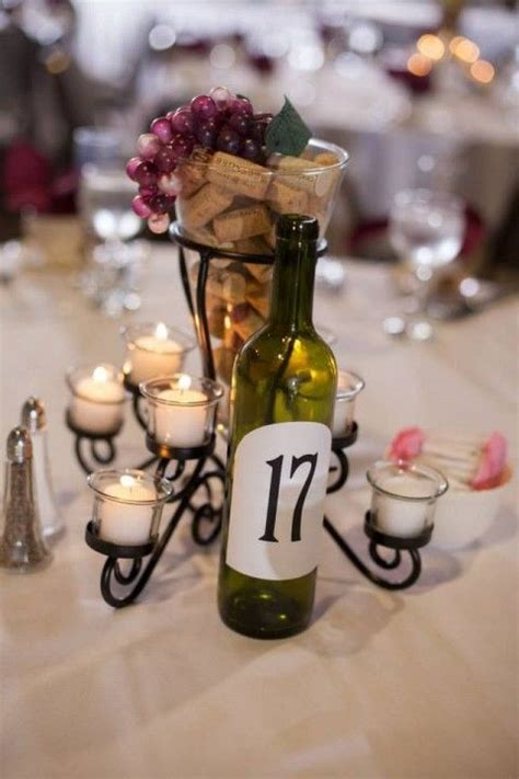 53 Vineyard Wedding Centerpieces To Get Inspired Vineyard Wedding Centerpieces Wine Theme