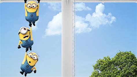 Minions Colgando Divertido Fondo De Pantalla Pxfuel