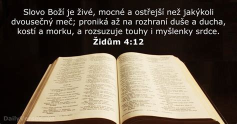 Biblick Ver E Na T Ma Bo Slovo Dailyverses Net