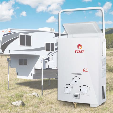 Portable 6L 1 6GPM LPG Gas Tankless Outdoor Camping Hiking Hot Water Heater EBay