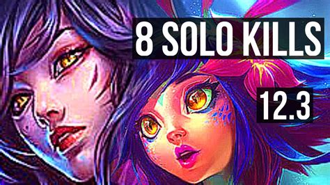 AHRI Vs NEEKO MID DEFEAT 8 Solo Kills 2 0M Mastery 500 Games