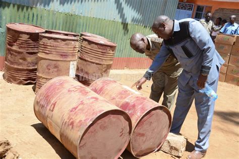 Police Recover Stolen Goods Along Mai Mahiu Limuru Road The Standard