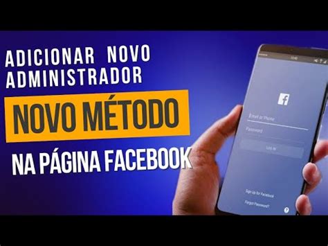 Como adicionar administrador na página do Facebook pelo celular 2023